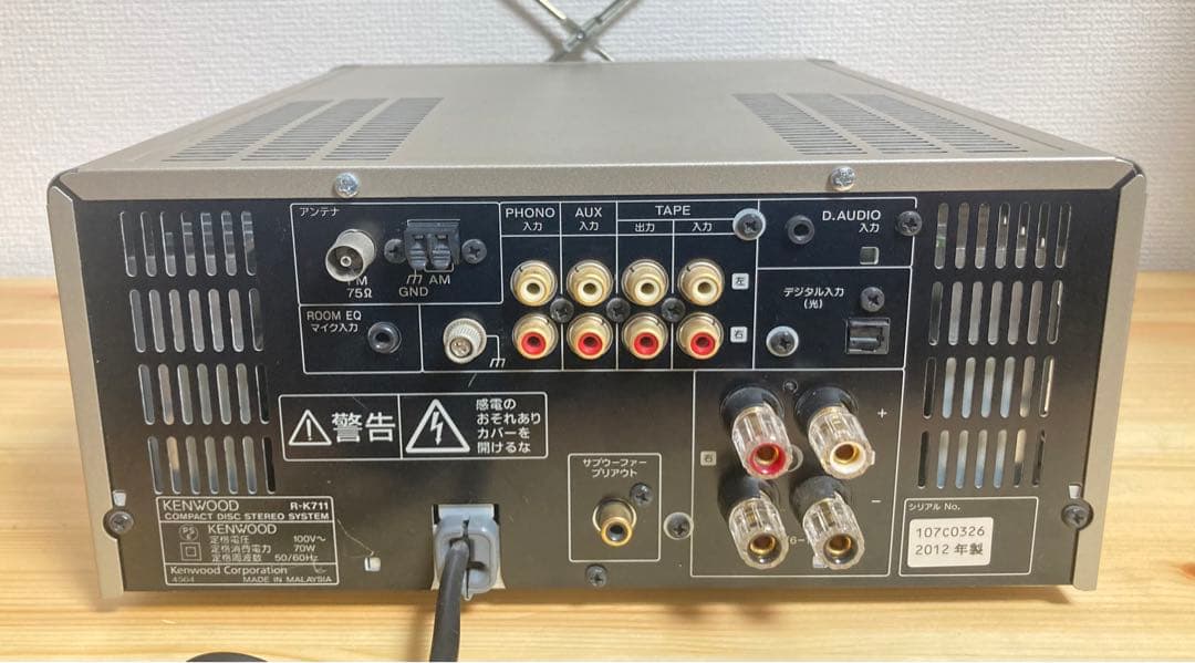 ☆激レア KENWOOD R-K711 コンパクトオーディオシステム ケンウッド