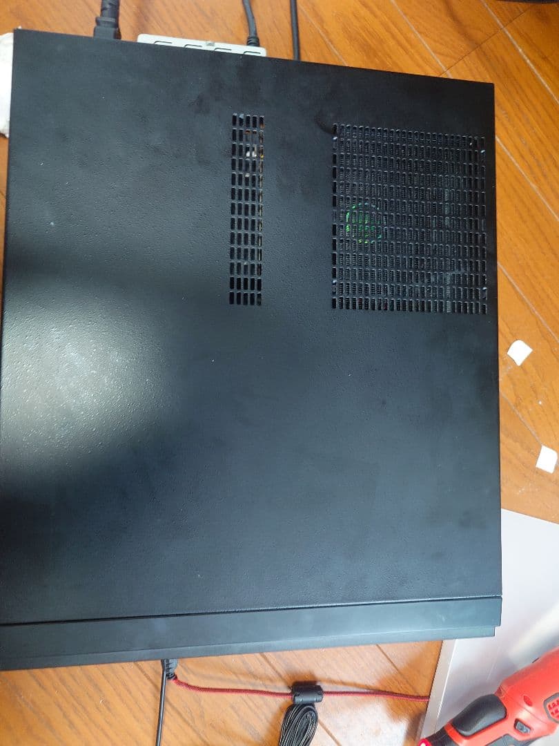 ブラックデスクトップPC wps付属