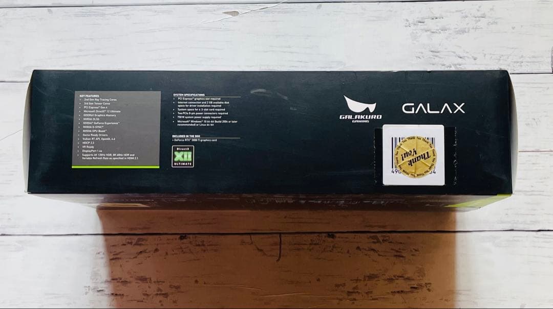 グラフィックボード・グラボ・ビデオカード GALAKURO GeForce RTX 3080 Ti