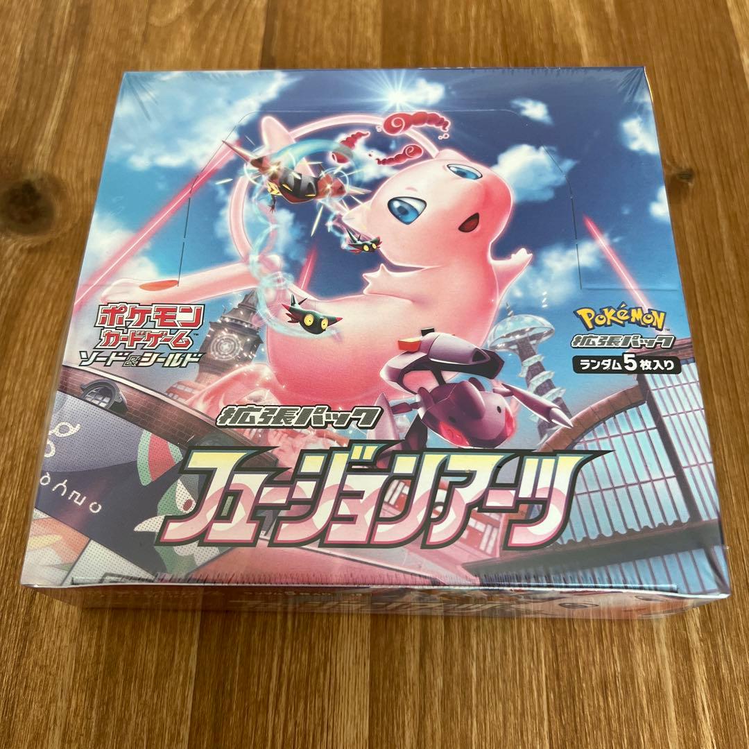ポケモンカードフュージョンアーツbox シュリンク付き新品未開封品