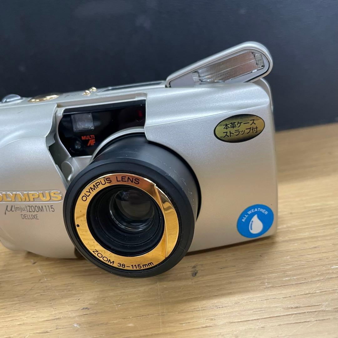 OLYMPUS μ zoom 115 deluxe コンパクトフィルムカメラ