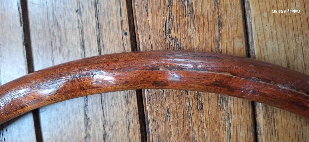 レスレストン　ウッドステアリング