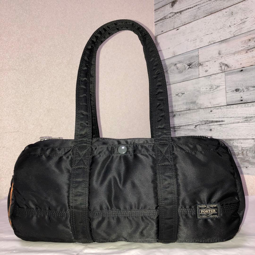 極美品✨希少 ポーター タンカー ミニボストンバッグL ブラック 吉田カバン