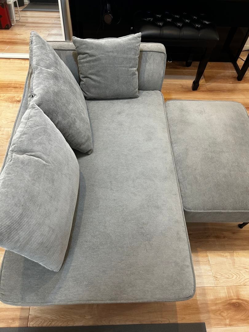 【連休SALE】シエナ ソファ 2人掛け＋オットマン セット