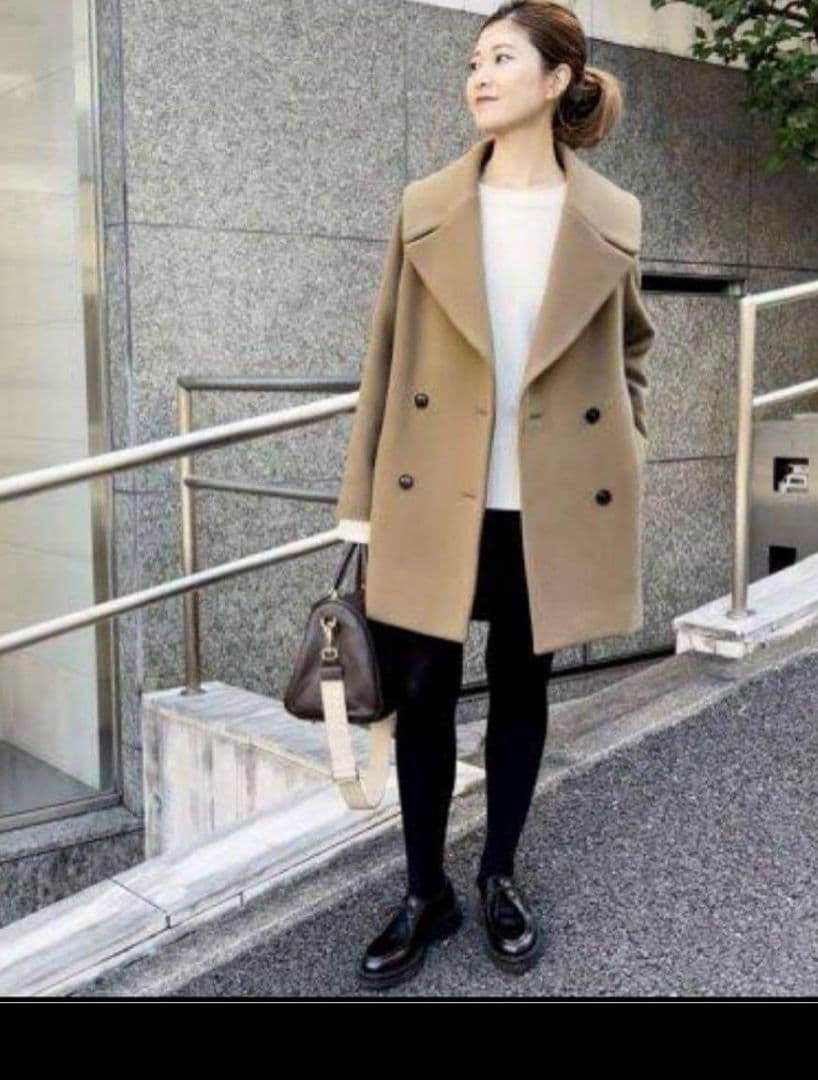 Spick & Span MANTECO コート キャメル 36