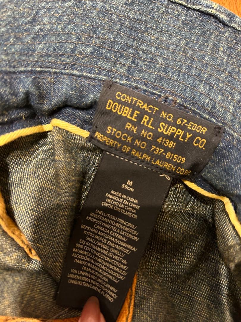 RRL デニム バケットハット