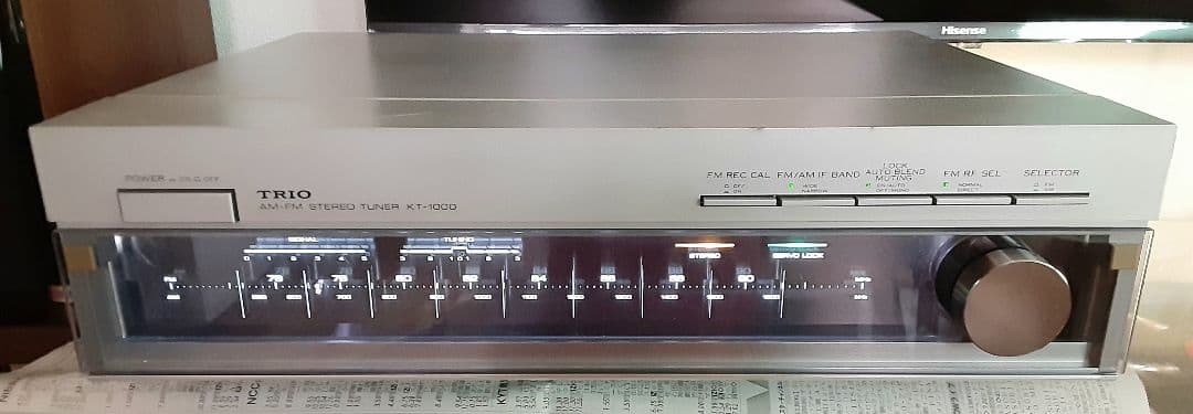 TRIO KT-1000 FM/AM チューナー