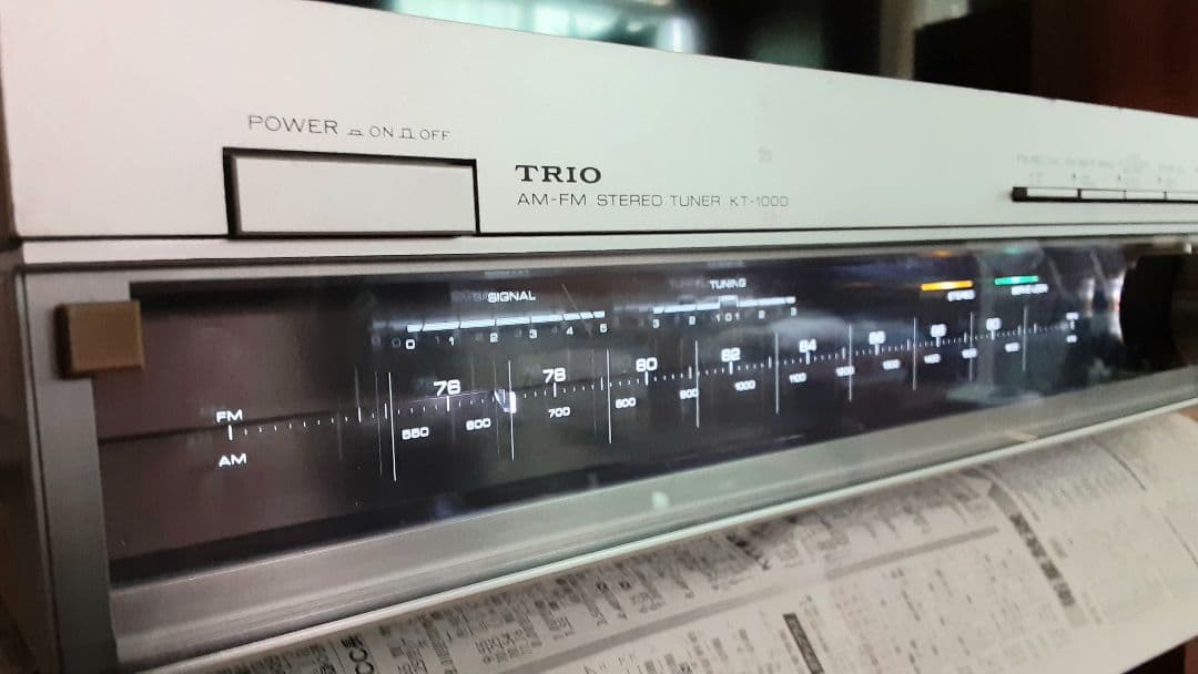 TRIO KT-1000 FM/AM チューナー