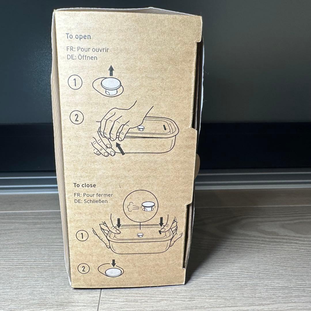 【希少品】PRADA ステンレススチール ランチボックス ラージ