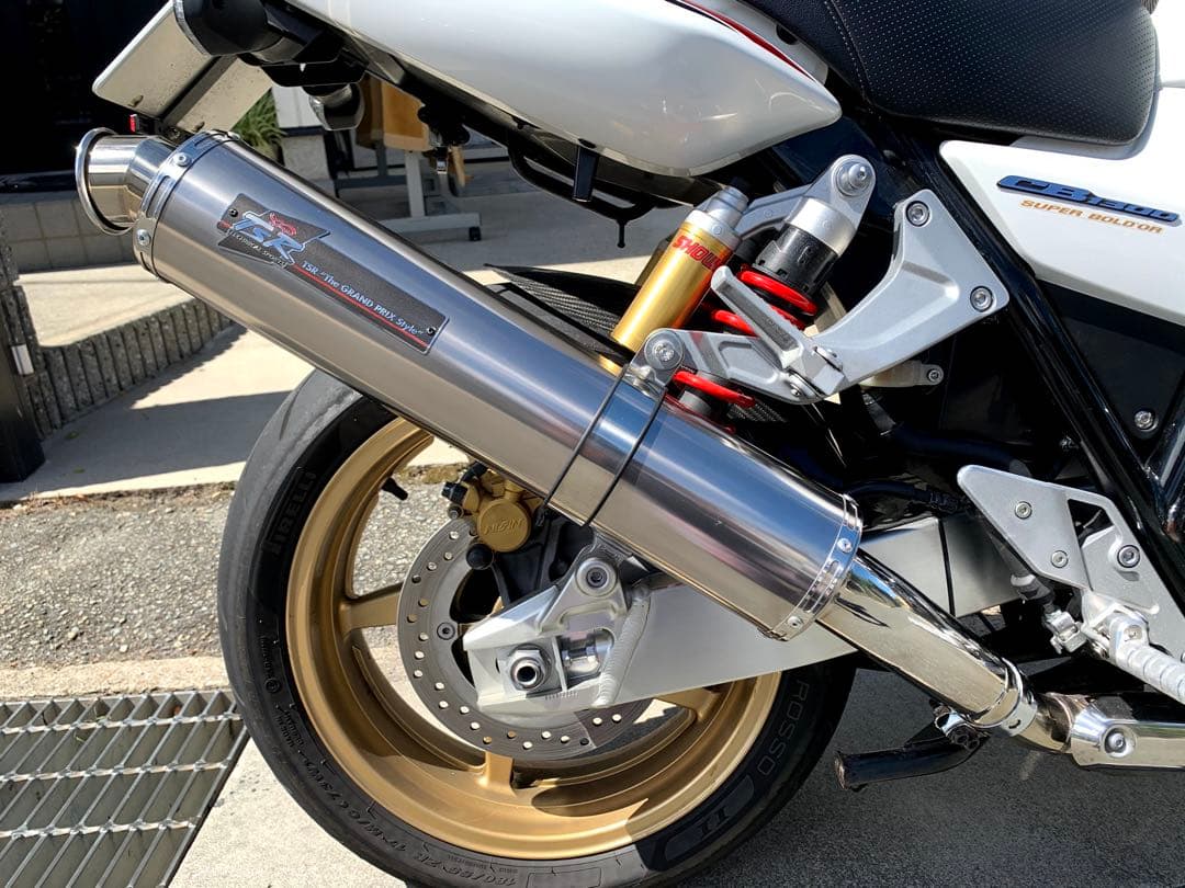 CB1300 SC54 TSRチタンサイレンサー 美品