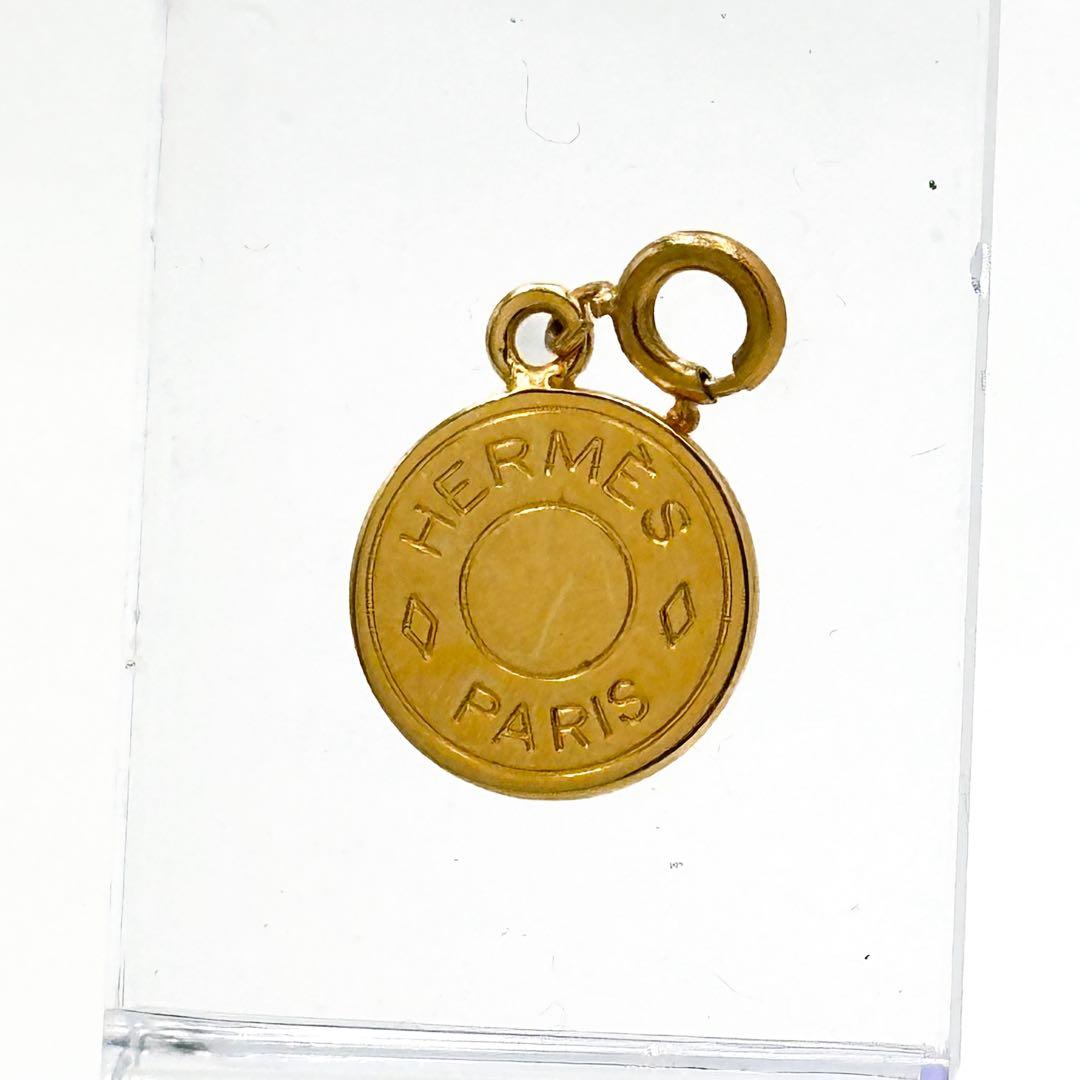 HERMES エルメス セリエ ペンダントトップ ゴールド チャーム 1610