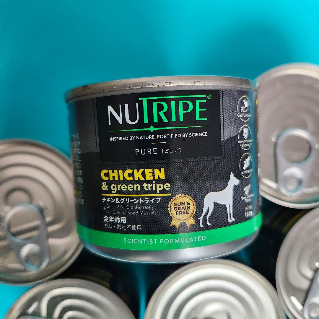 NUTRIPE チキン ウェットドッグフード 24缶セット