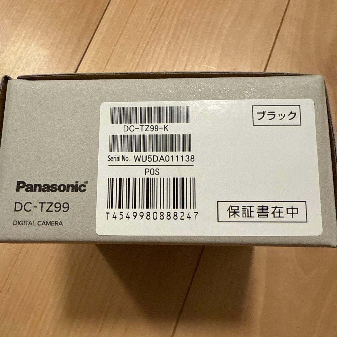 LUMIX TZ99 コンパクトデジタルカメラ ブラック DC-TZ99