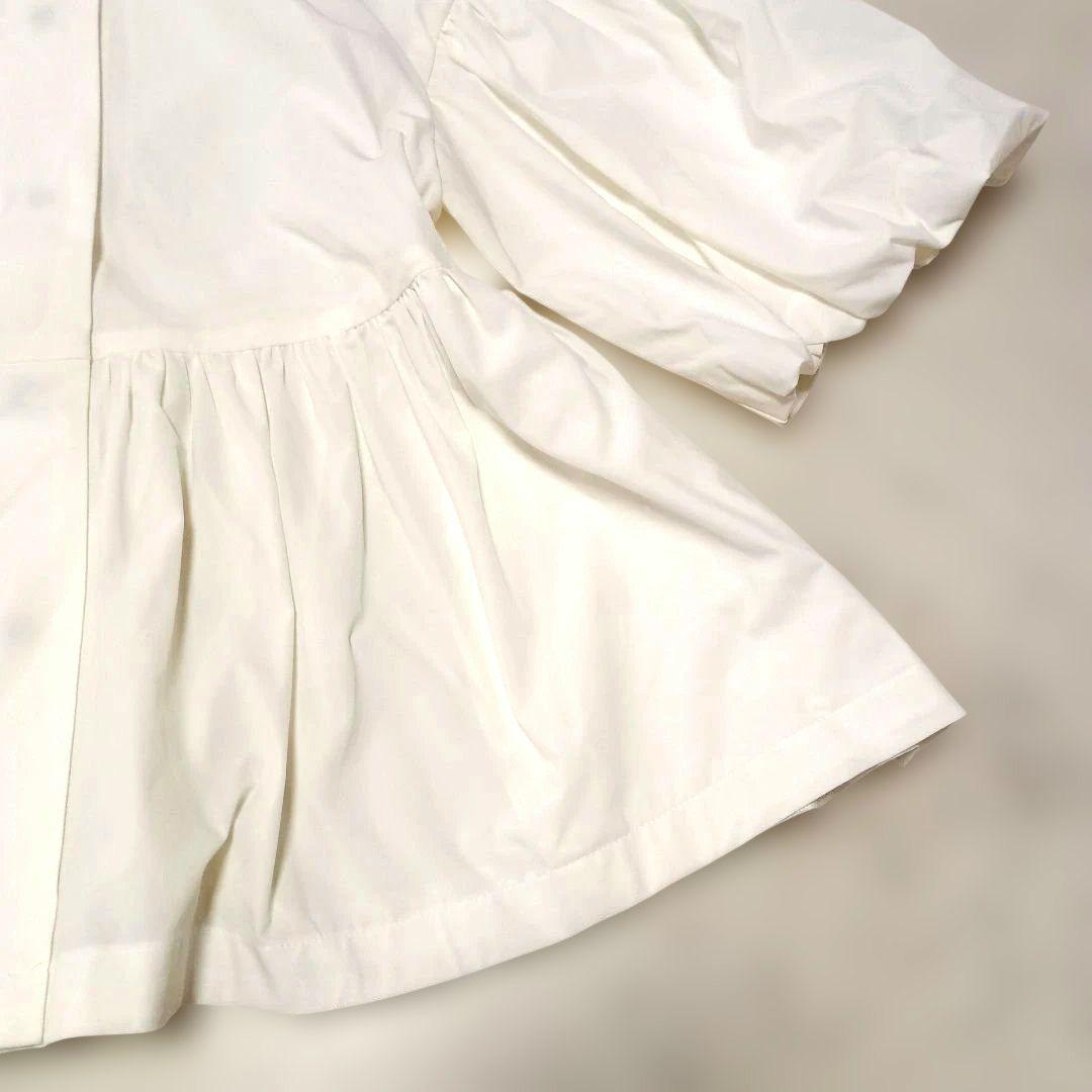 m,i,d, エムアイディー ボリュームスリーブ フレアへムパーカー 36