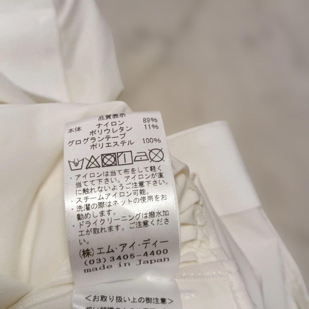 m,i,d, エムアイディー ボリュームスリーブ フレアへムパーカー 36