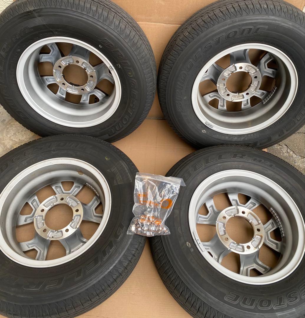 送料無料　新車 SUZUKIジムニーノマド純正タイヤ&アルミホイール 4本セット