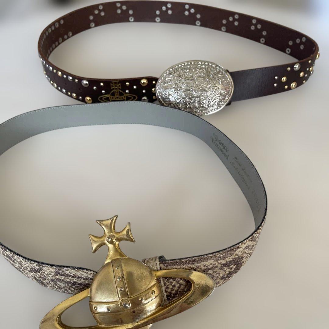 ヴィヴィアンウエストウッド ベルト2本セット激レアヴィンテージ