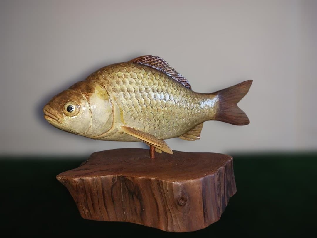 木彫魚※へらぶな