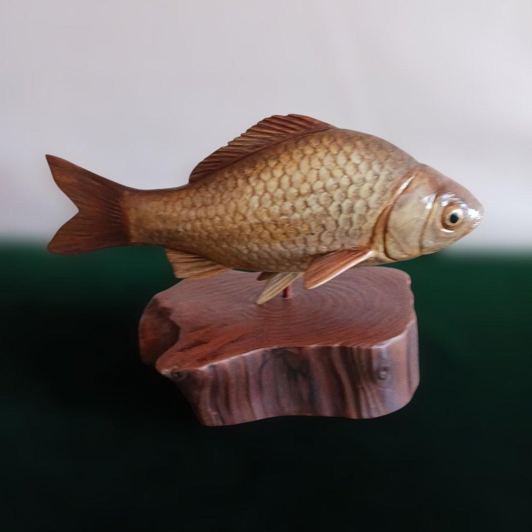 木彫魚※へらぶな