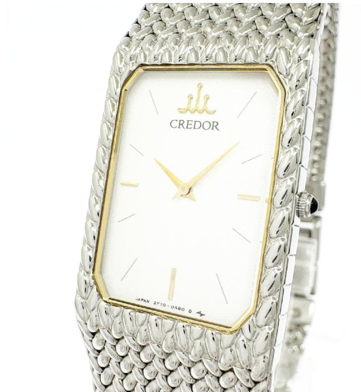 SEIKO セイコー 2F70-5330 クレドール スクエア クオーツジャンク