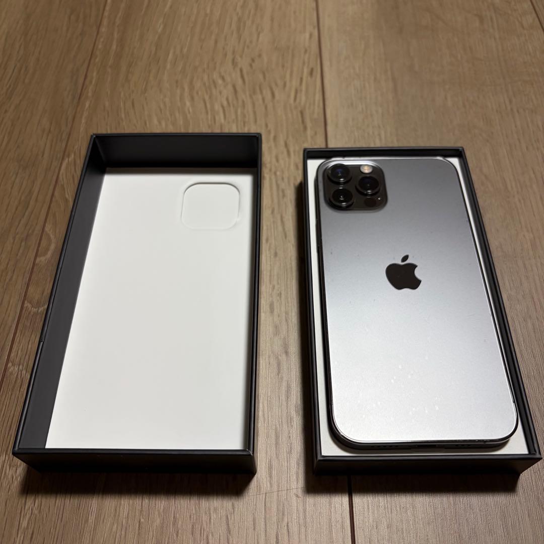 【最大容量90%】iPhone12pro 256GB グラファイト SIMフリー