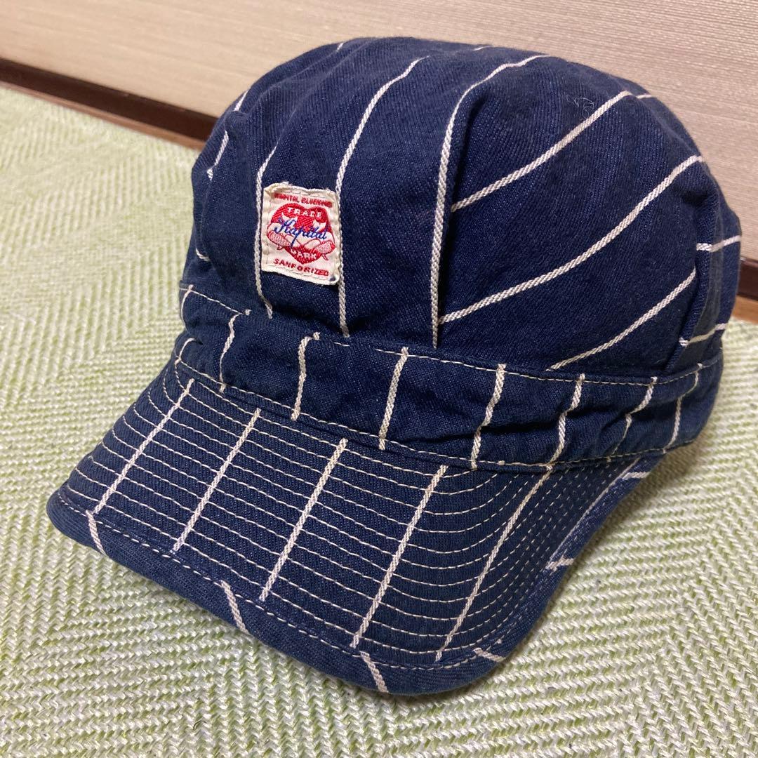 kapital 帽子　cap ヒッコリー　denim lee levi's
