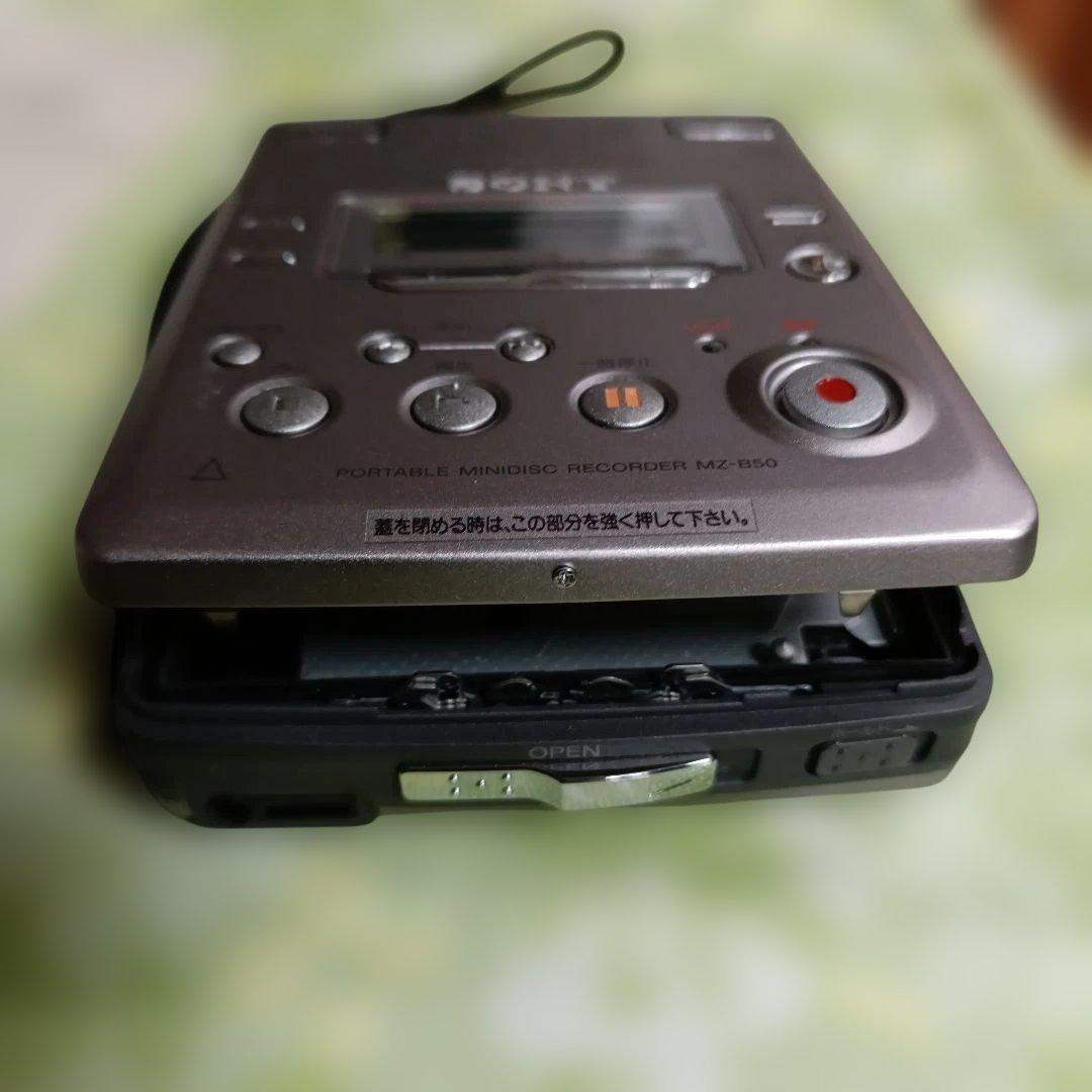 SONY ポータブルミニディスクレコーダー MZ-B50