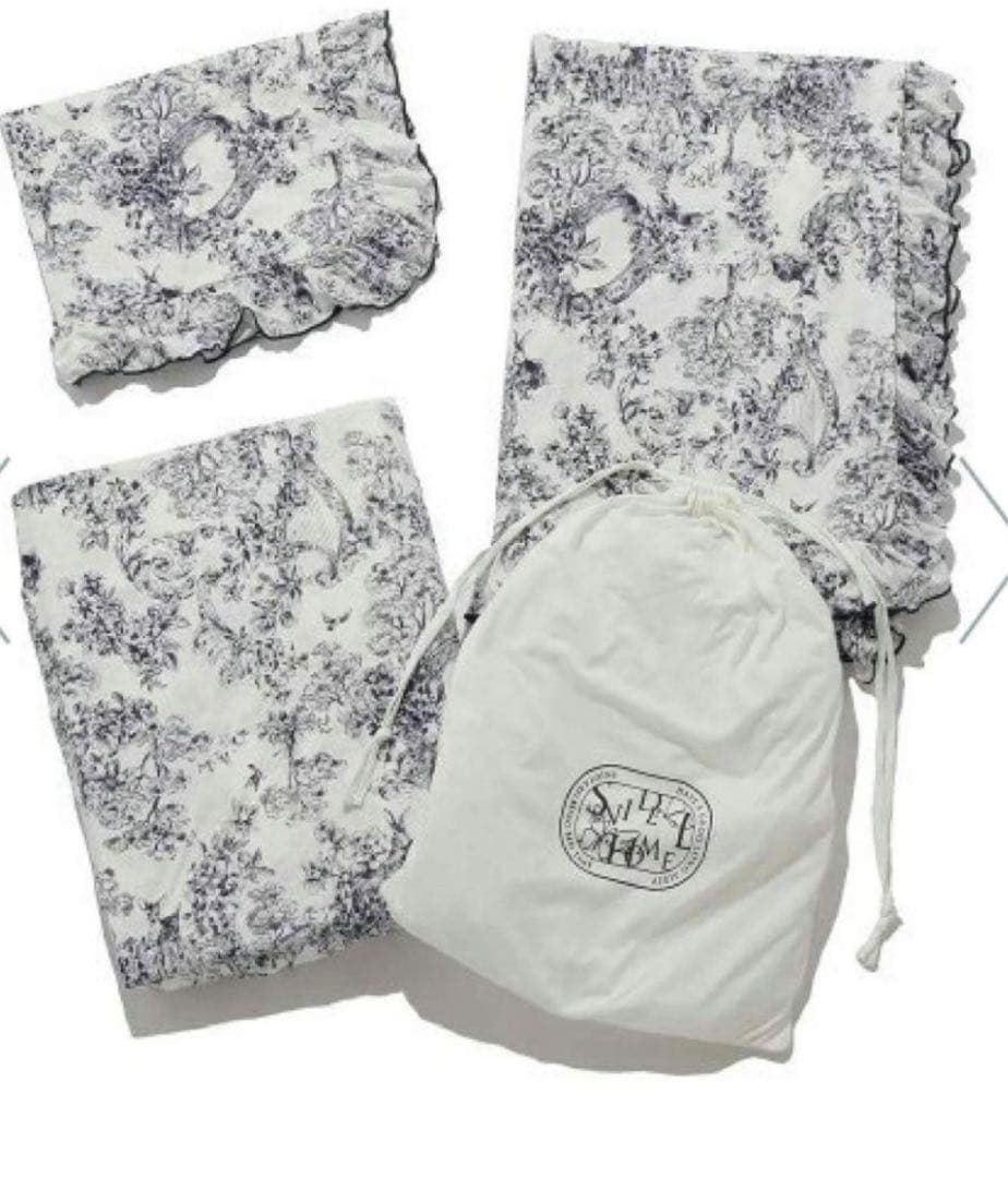 スナイデルホーム SNIDEL 寝具 トワルドジュイ ベッドカバーセット