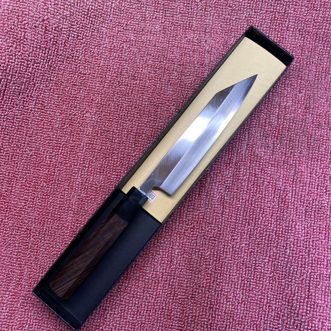 銀三　両刃　特製万能型ペティ包丁　150㎜ 5寸