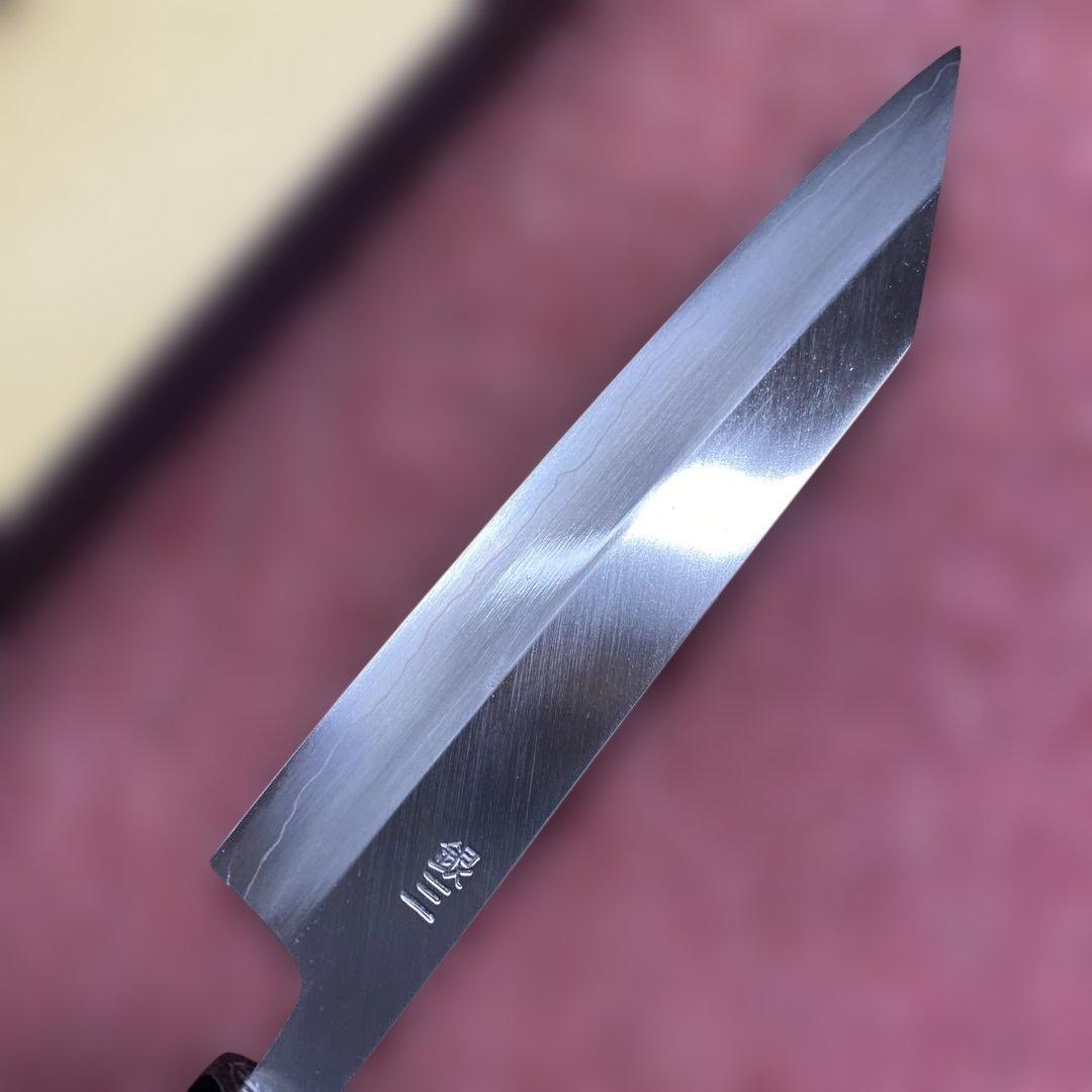 銀三　両刃　特製万能型ペティ包丁　150㎜ 5寸