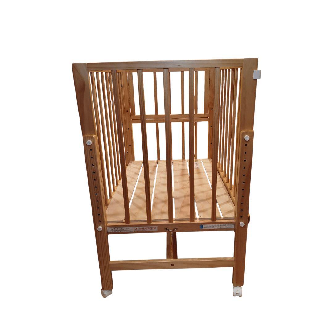 大和屋 そいねーる ミニベビーベッド ナチュラル 添い寝 延長ベルト・説明書付