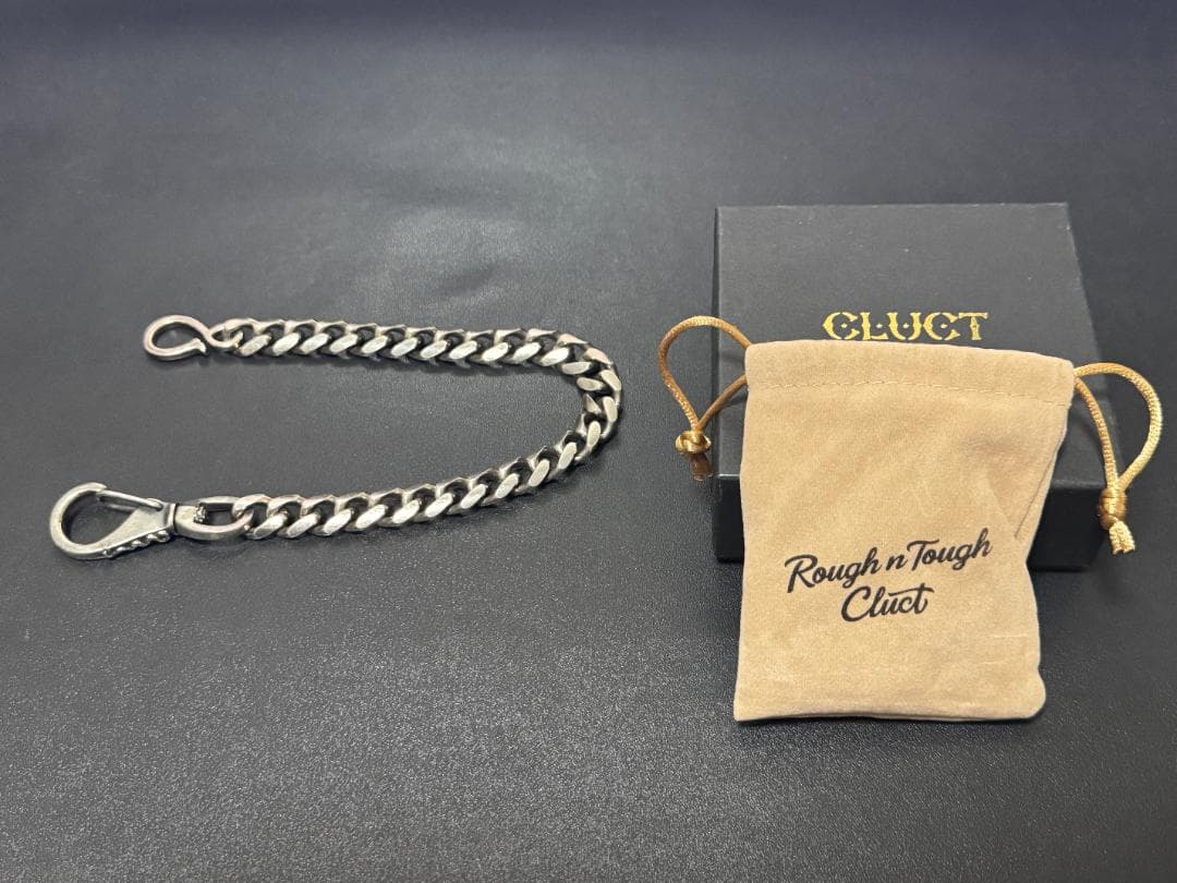 Cluct シルバー ウォレットチェーン