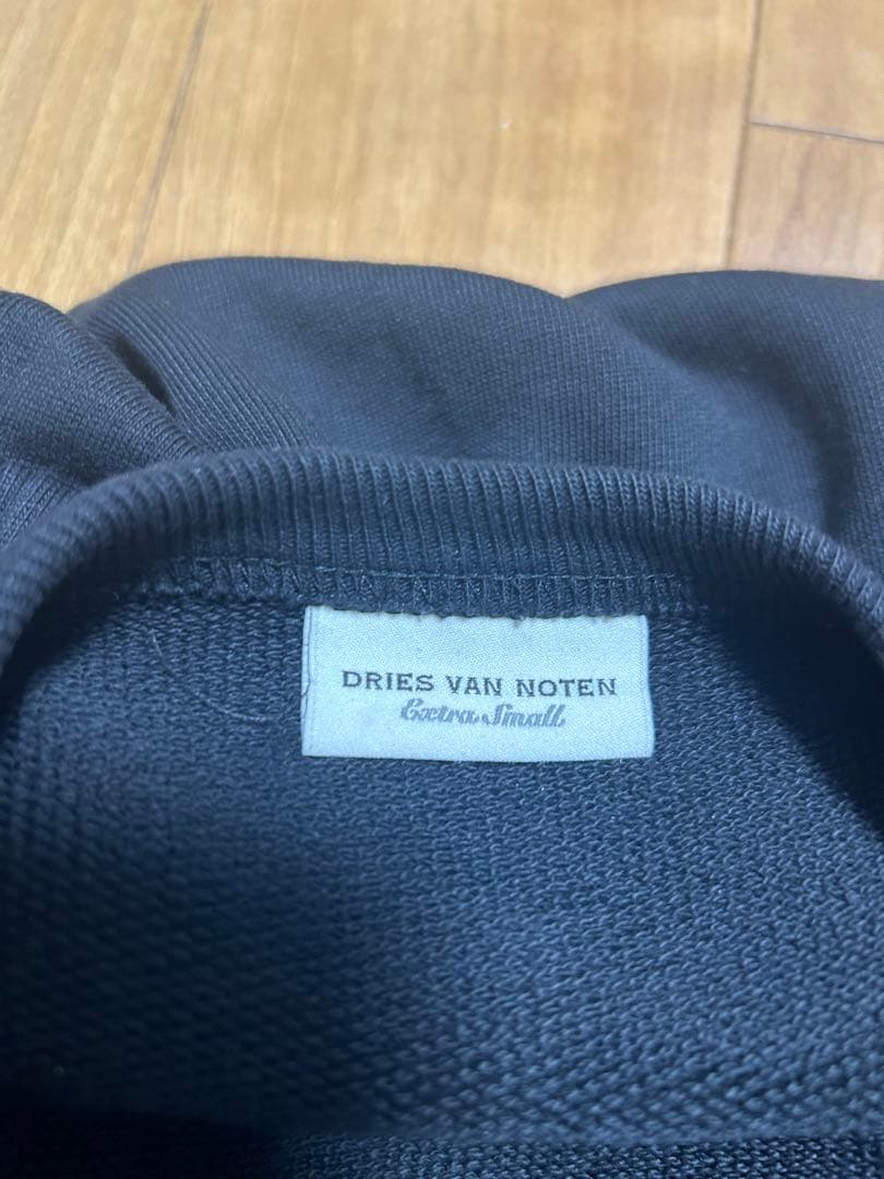 DRIES VAN NOTEN 20SS ブラック トレーナー リボン