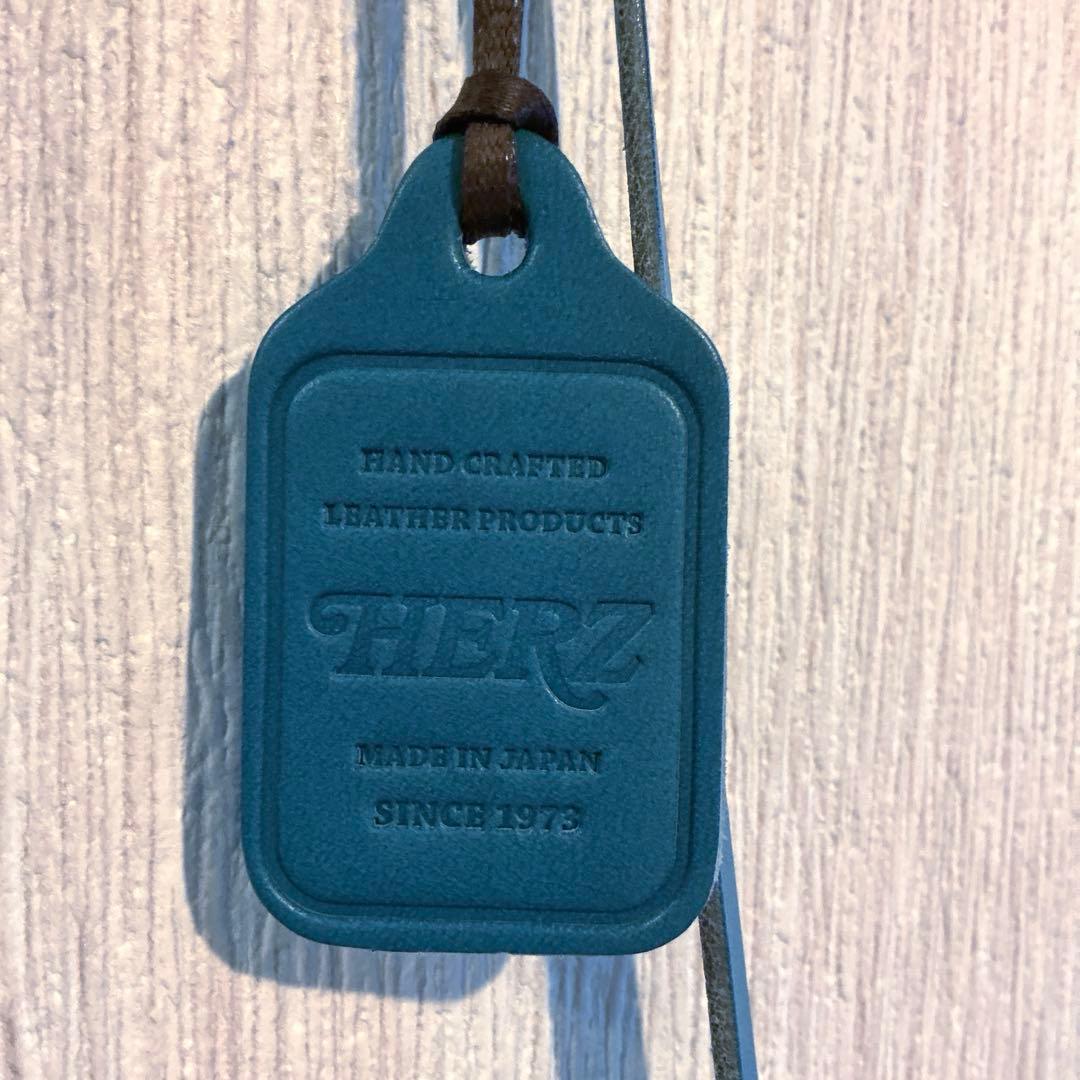 【完売品】HERZ ヘルツ　2部屋サコッシュ　セルリアンブルー