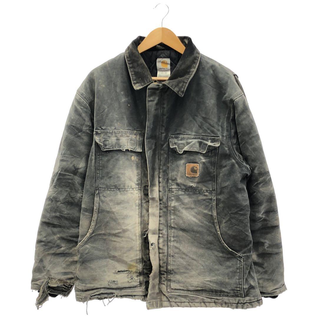 カーハート トラディッショナルコートダックジャケット 鬼フェード