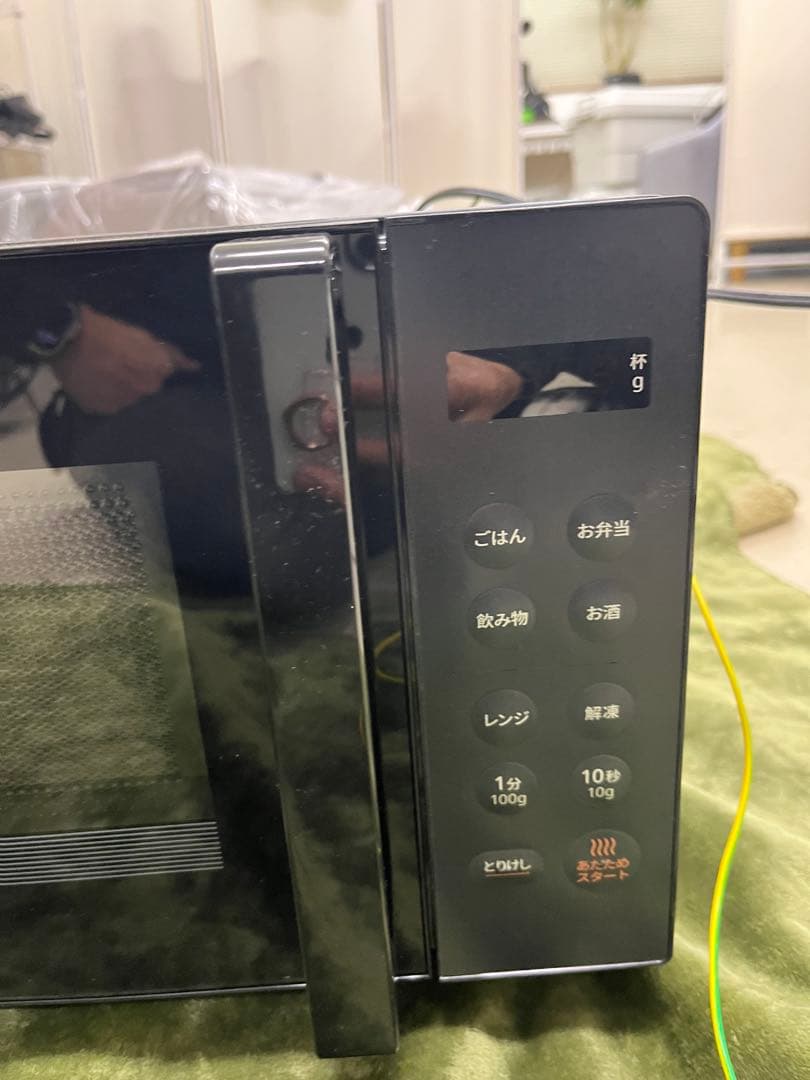 comfee 電子レンジ CF-EM202-BK 16L☆黒T