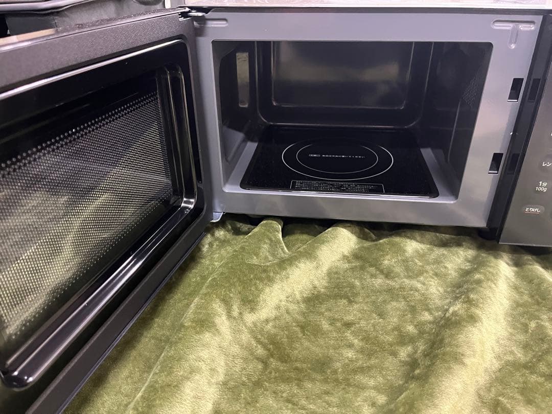 comfee 電子レンジ CF-EM202-BK 16L☆黒T