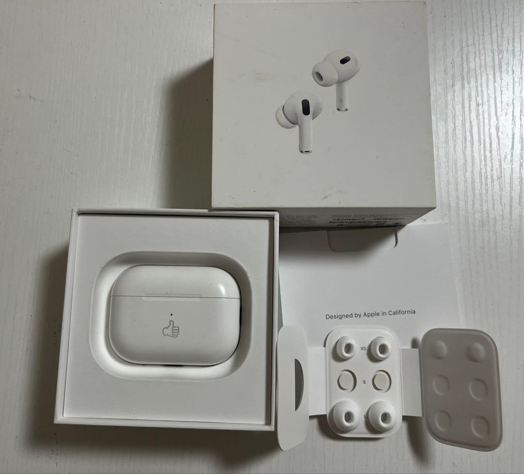 AirPods pro 本体 箱付き 予備イヤーチップ付き Type-C対応