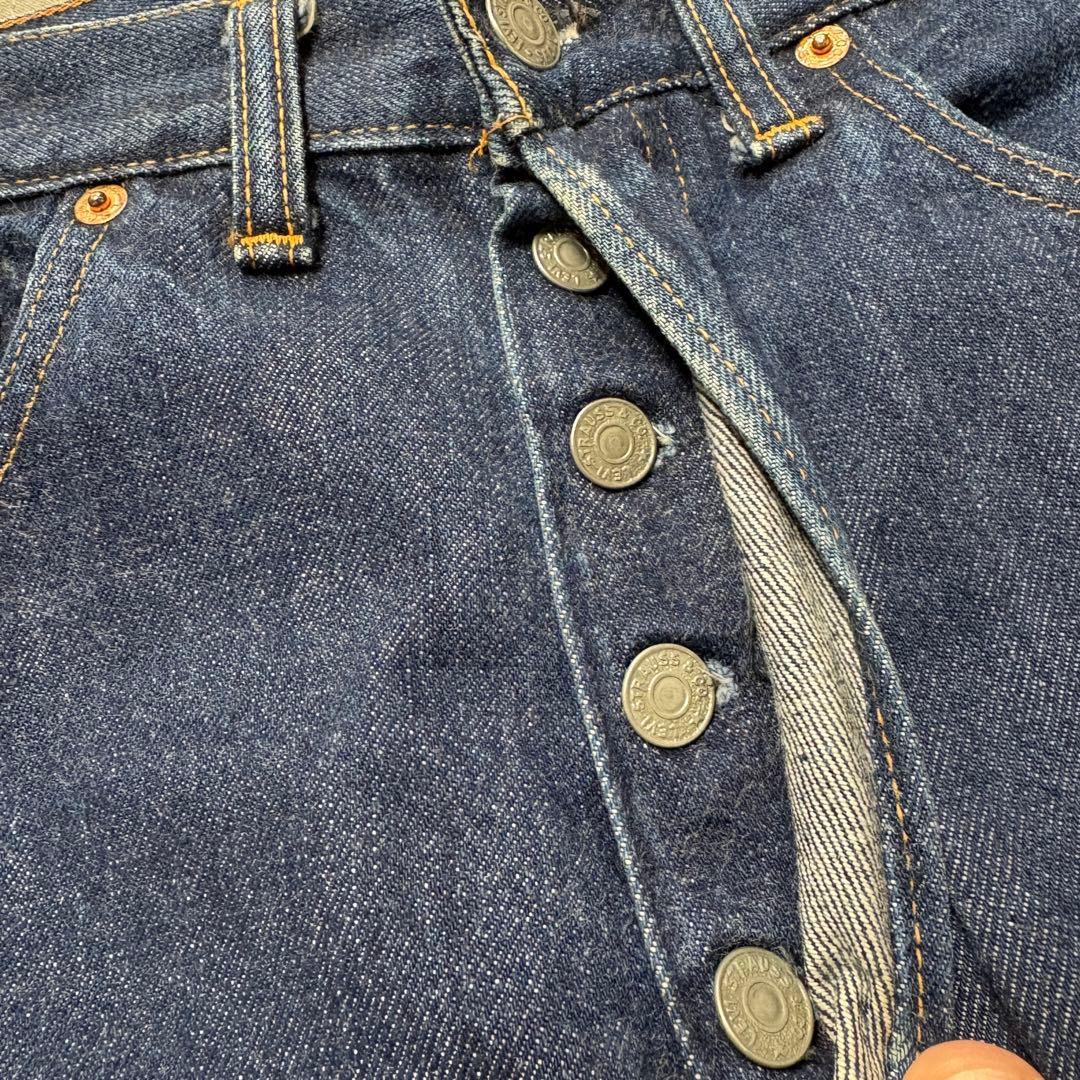 60s 真紺 リーバイス 501 BIG E ビッグE 濃紺 ミント 赤耳