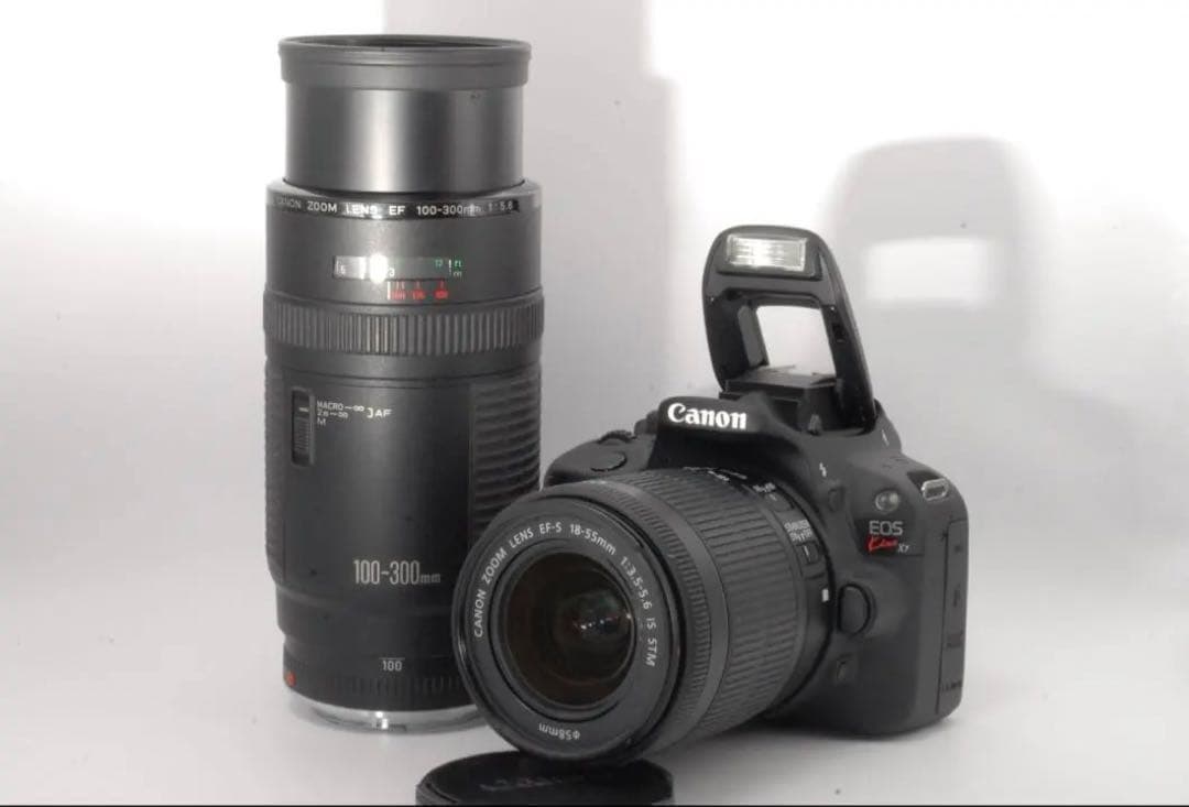 ✨新品級シャッター数✨Canon kiss X7 ダブルレンズ 動作良好◎