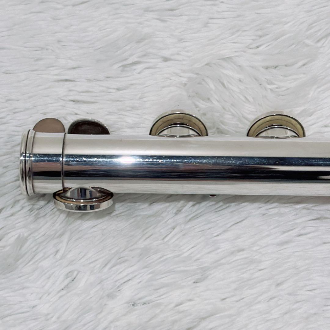 【メンテ磨き済】YAMAHA YFL-311 後期フルート 頭部管銀製 Eメカ