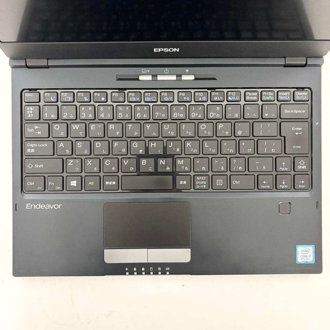【極美品・高性能】i7第8世代✨EPSON Endeavor バッテリー良