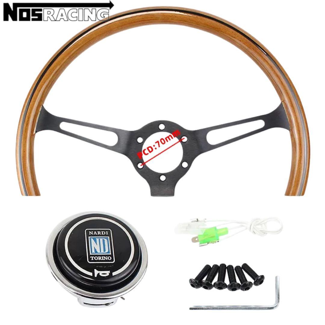 Nardi ナルディ ウッド クラシック ステアリング 車ハンドル 15インチ