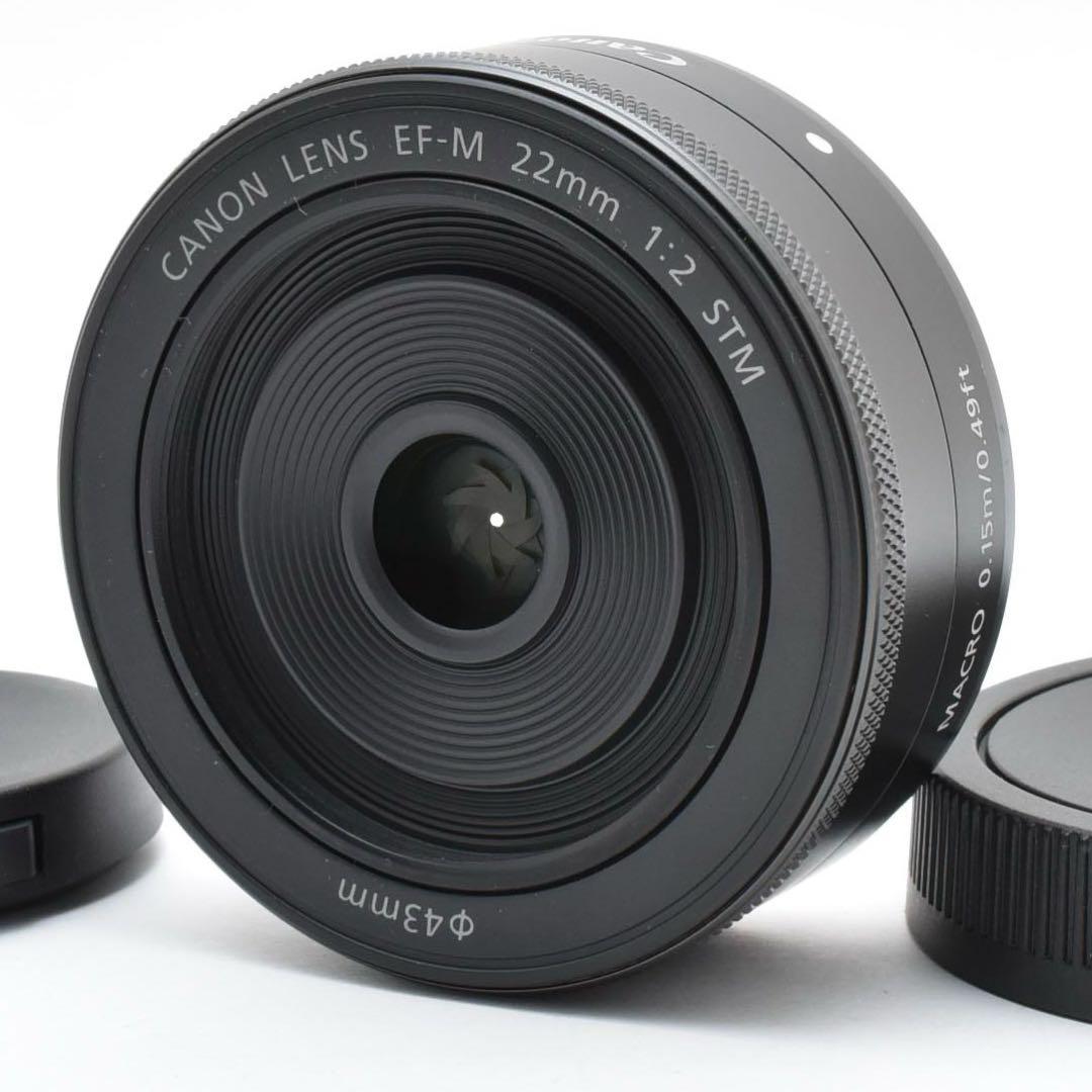 Canon キヤノン EF-M 22mm F2 STM グラファイト 新品未使用