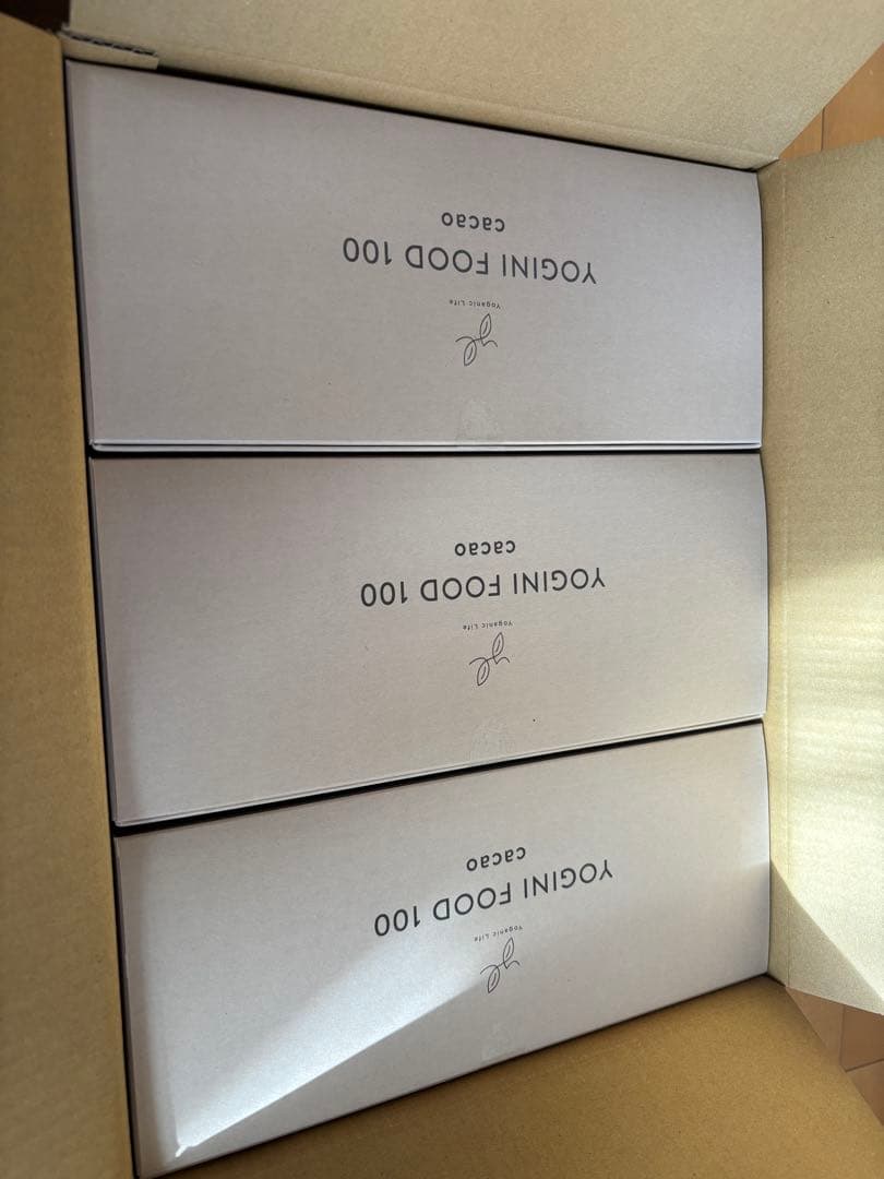 5kg痩せた‼️ヨギニーフード3箱（カカオ✖️3）‼️水素プレミアム付き‼️