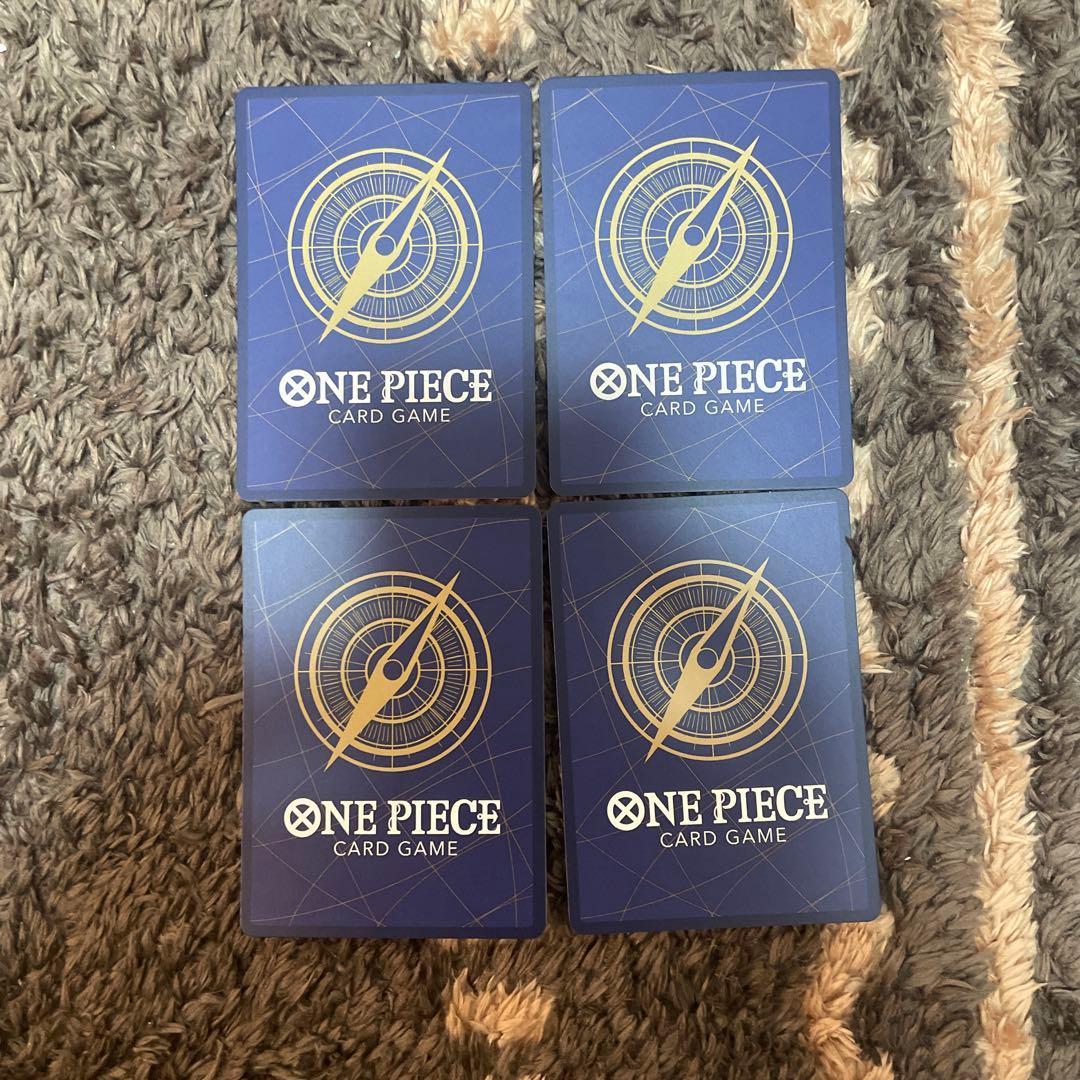 サンジ　エッグヘッド　パラレル 4枚セット　ボーナスパック　①