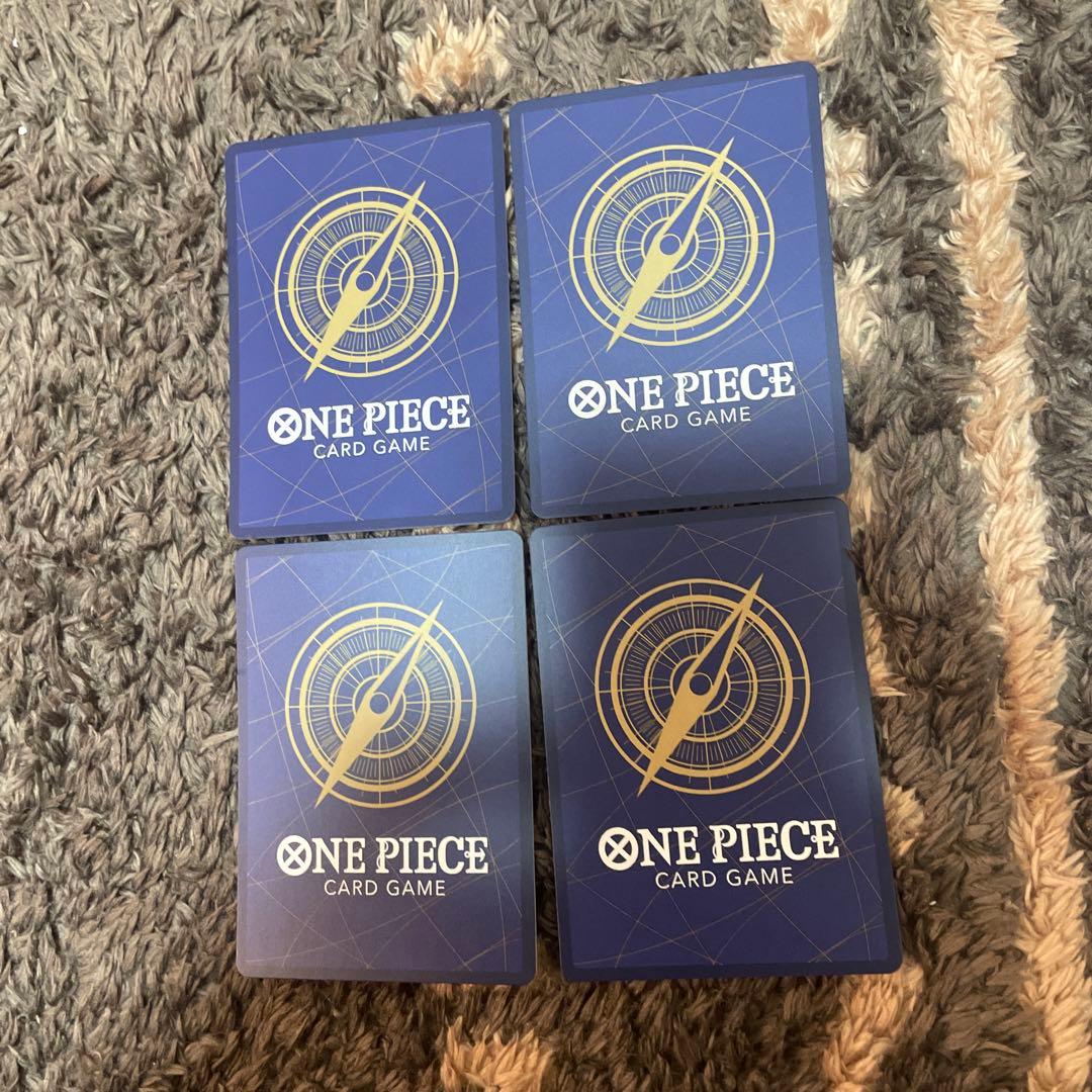 サンジ　エッグヘッド　パラレル 4枚セット　ボーナスパック　①