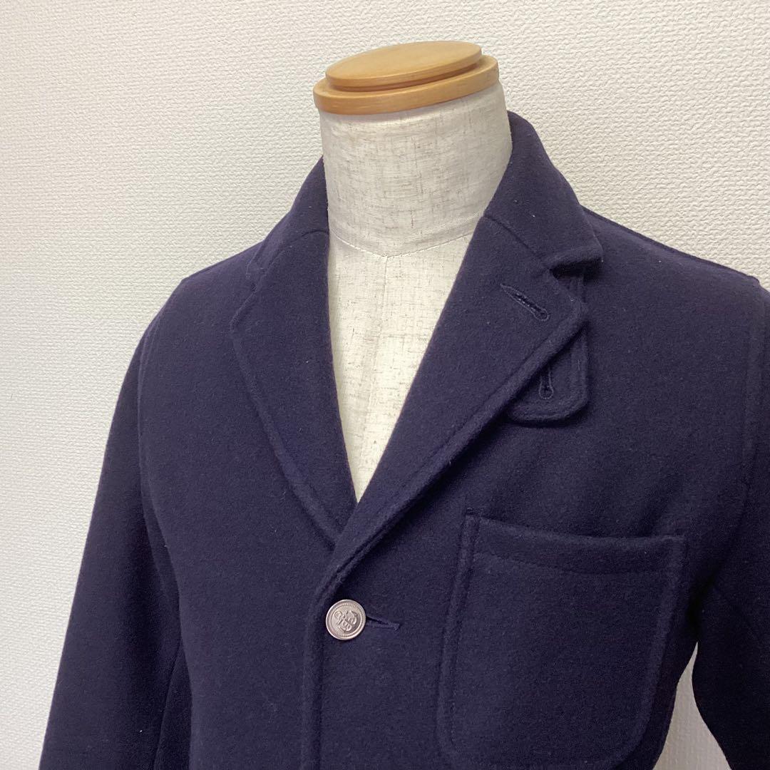 FEDELITY x SEPTIS メルトン ネイビーブレザー メタルボタン M