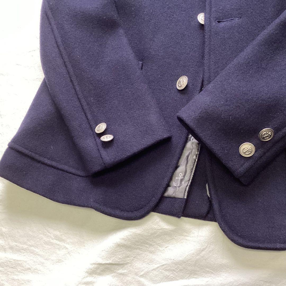 FEDELITY x SEPTIS メルトン ネイビーブレザー メタルボタン M