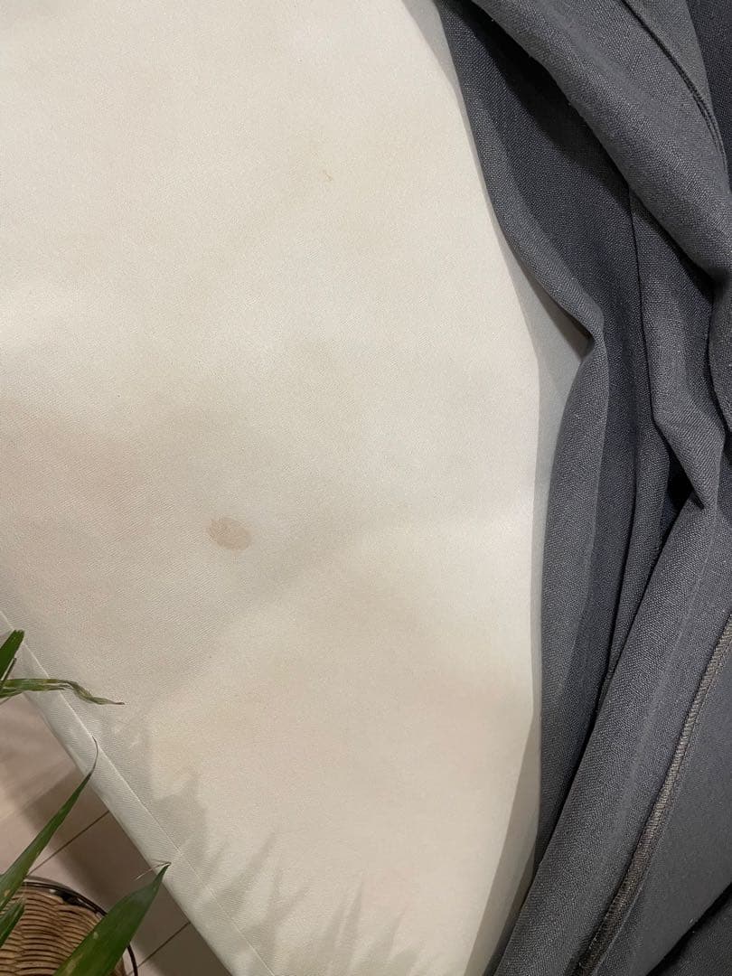 グレー 布製ソファ 2人掛け